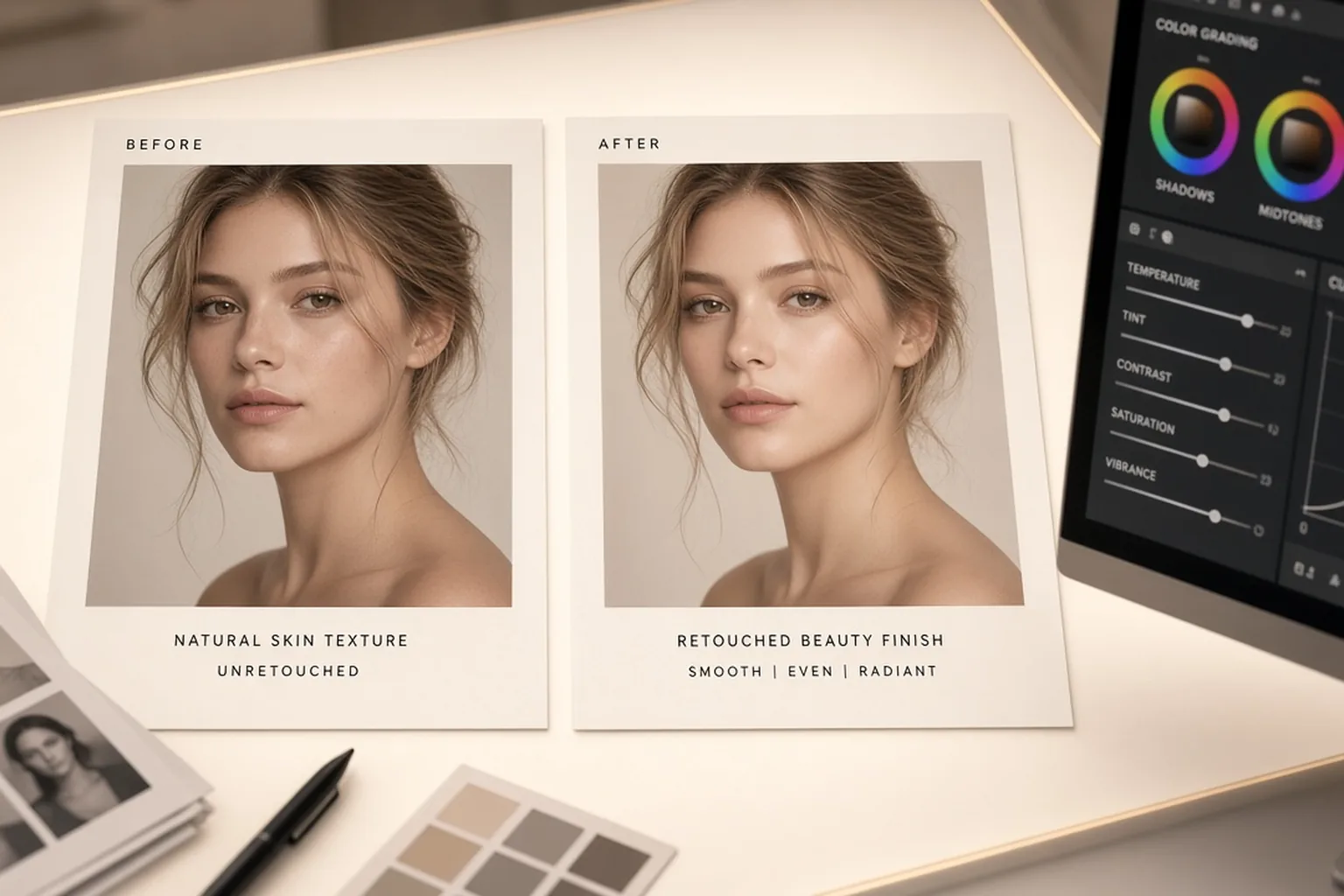 Photo retouching
