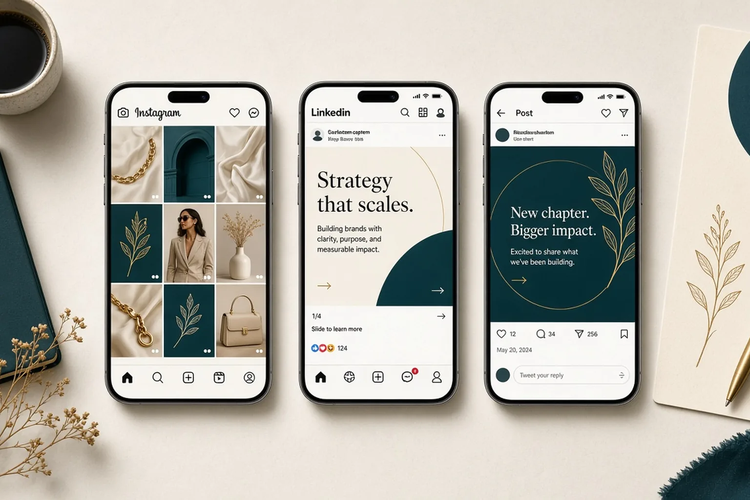 Social media design